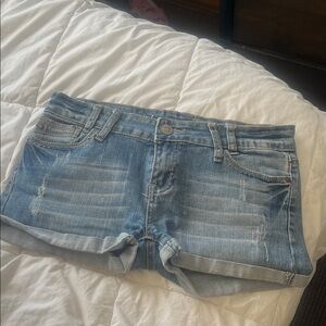 Women's Blue Jean Shorts
